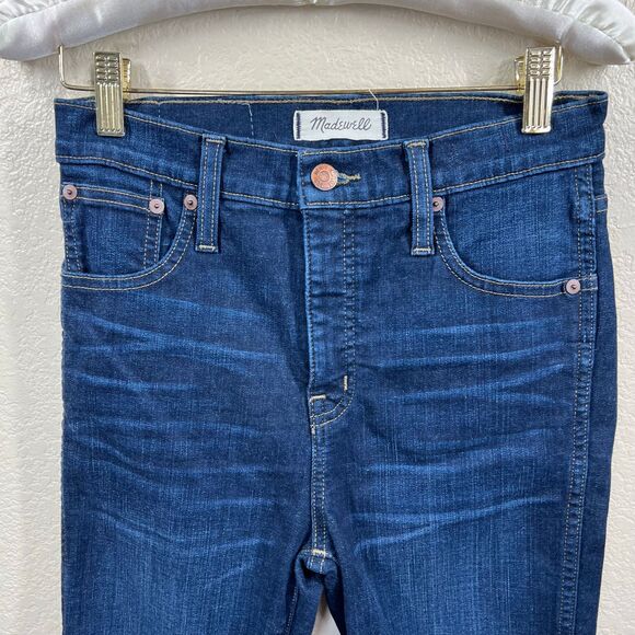 Madewell 10” High Riser Skinny Skinny Jeans 26 western baddie country linedance - Picture 9 of 13